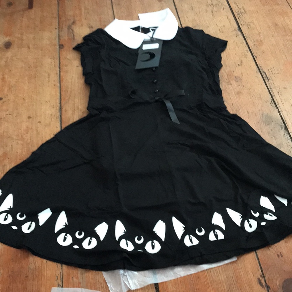 KillStar Keyhole Collar Dress S